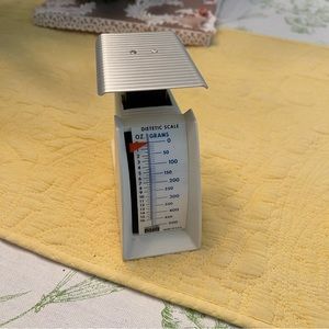 Vintage scale with box